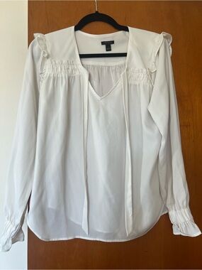 Ann Taylor Tie-Neck Blouse
